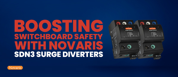 Boosting Switchboard Safety with Novaris SDN3 Surge Diverters